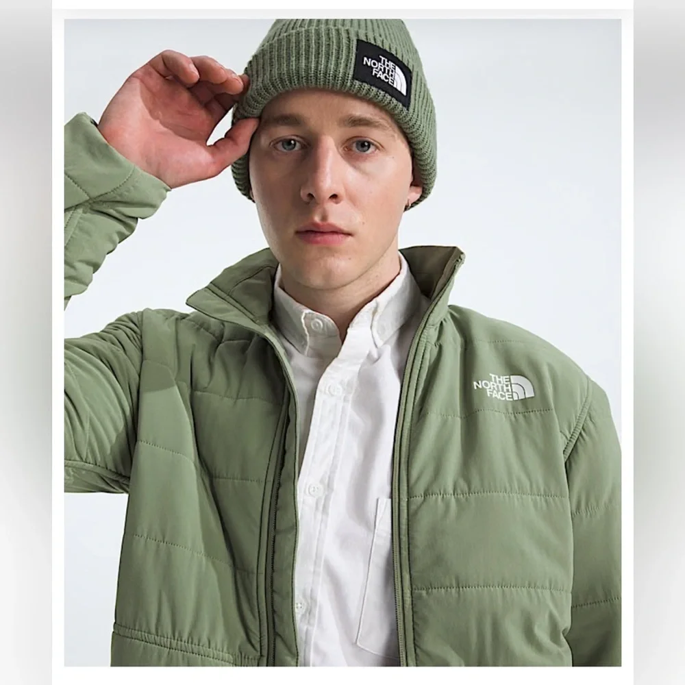 The North Face Men’s Mountain Sweatshirt Full-Zip Jacket Bark Mist Medium NEW
